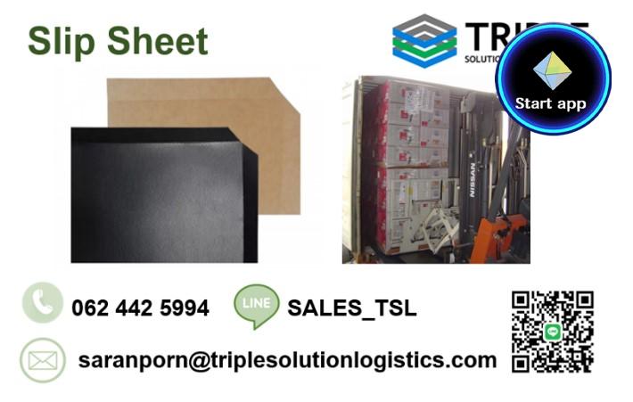 Paper Slip Sheet, Plastic Slip Sheet